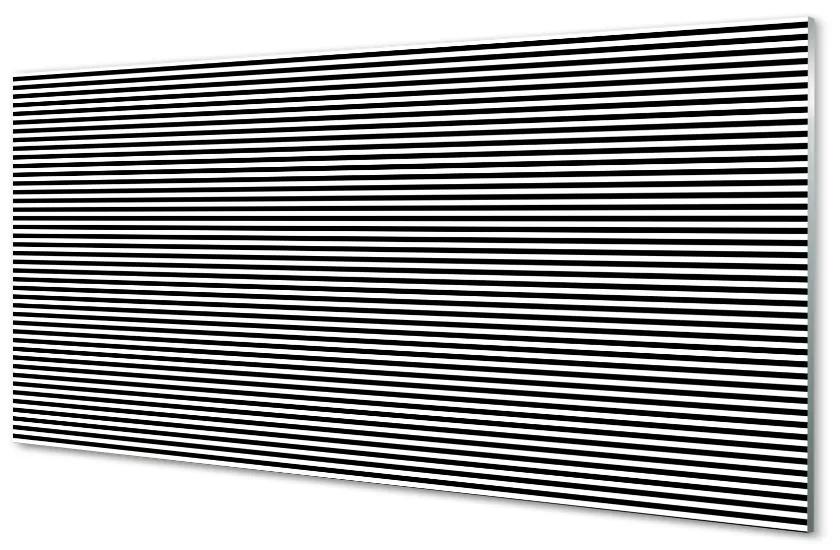 Sklenený obraz zebra pruhy 140x70 cm