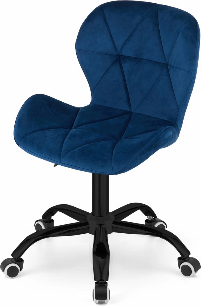 AKCIA Tmavomodré kancelárske kreslo NOTO VELVET II. akosť
