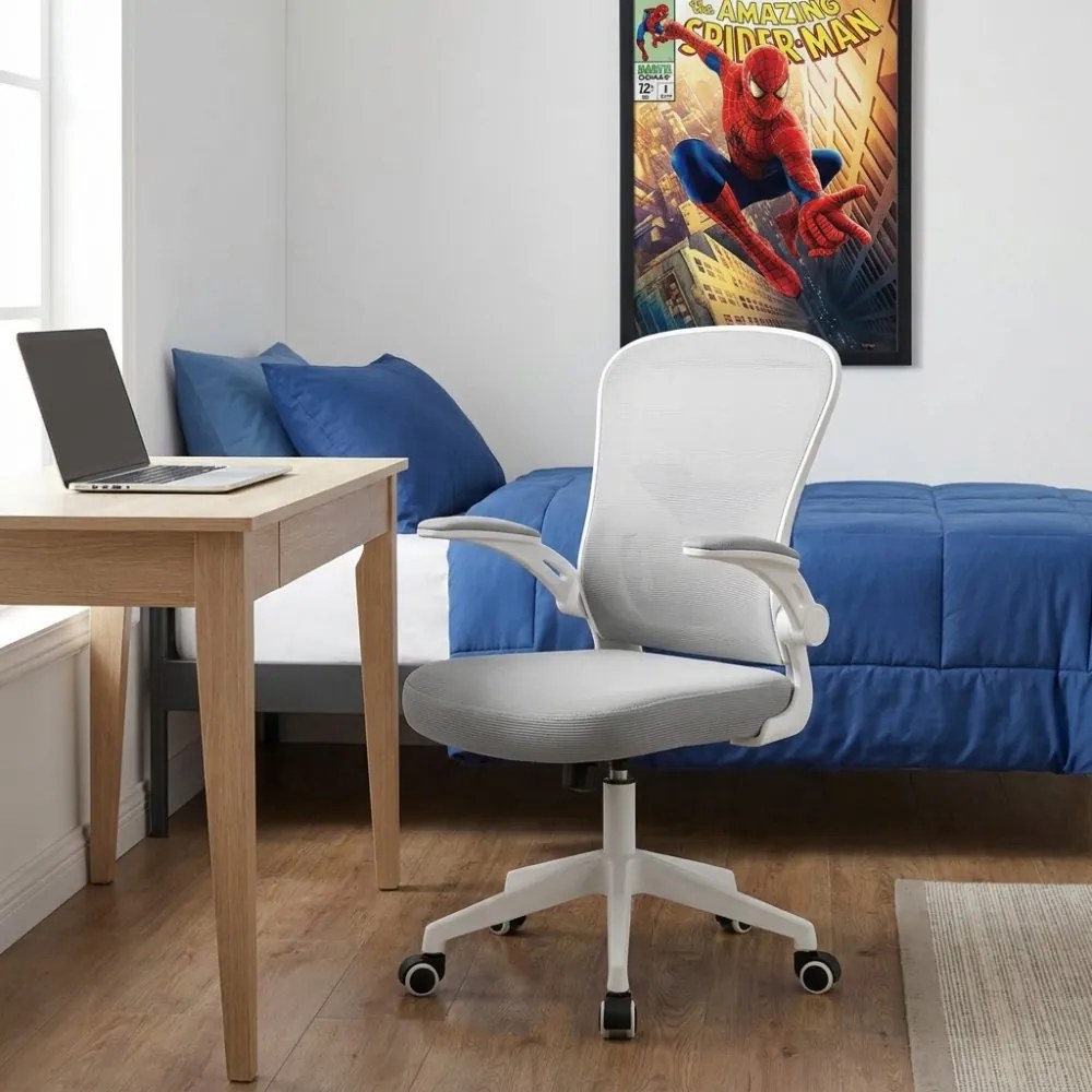 Detská otočná stolička Neoseat LEXI — látka, sivá