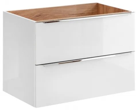 COMAD CAPRI WHITE 821B FSC Skrinka pod umývadlo 80cm - Comad