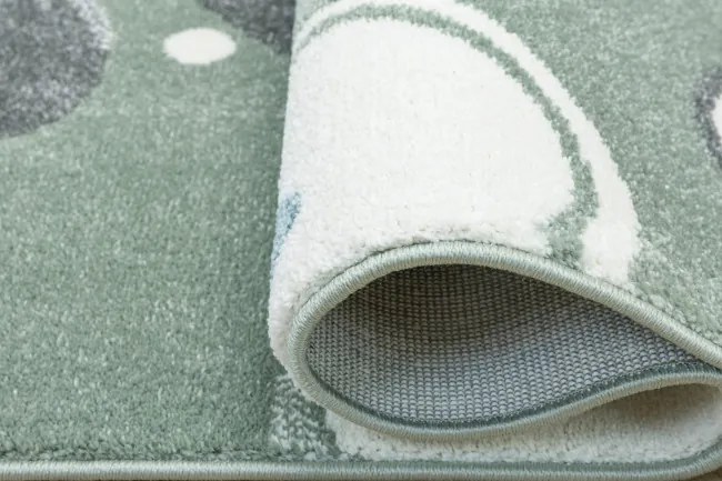 Koberec LIMA M040A zelený / krémový