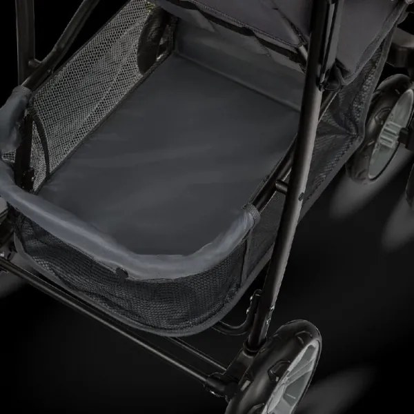 Lionelo - Športový kočík EMMA PLUS sivý