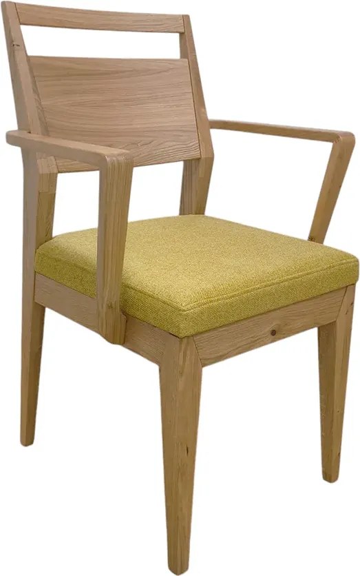 Moderná jedálenská stolička EV s pod-rúčkami a textilným sedákom, 57x55x90 cm Urban 14