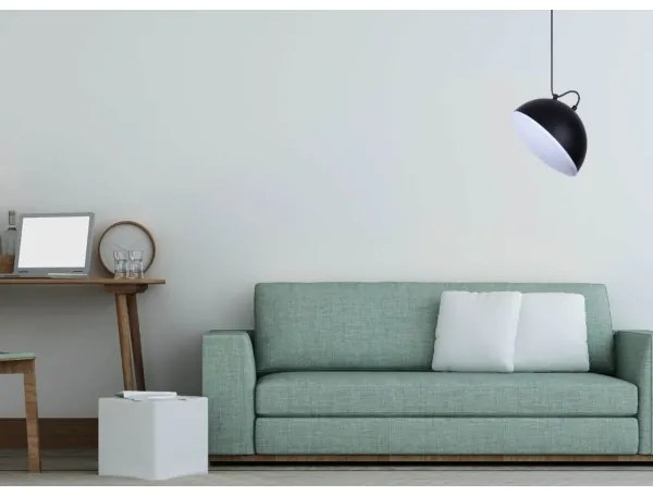 Klausen 142022 - LED Luster na lanku CROWD LED/20W/230V čierna