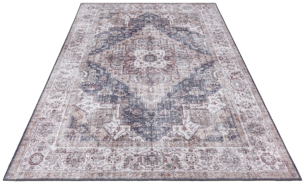 Nouristan - Hanse Home koberce Kusový koberec Asmar 104016 Putty / Grey - 200x290 cm