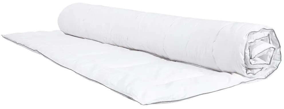 Prikrývka 240x220 cm Rijeka (biela). Vlastná spoľahlivá doprava až k Vám domov. 1010250