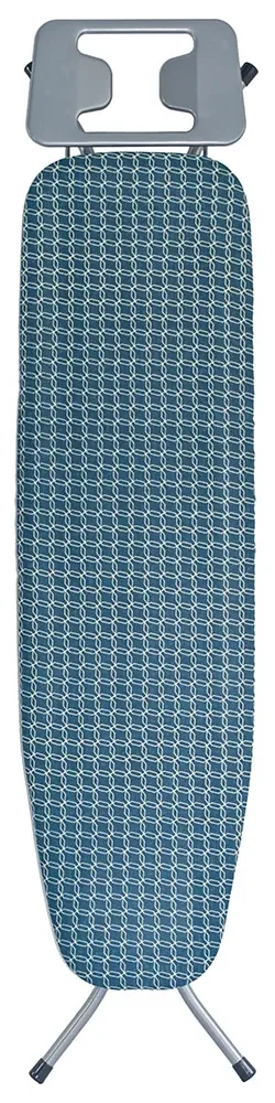 Erga Model 103, žehliaca doska 125x33,5x87 cm, strieborná-modrý vzor, ERG-SEP-10DESPRMOD103