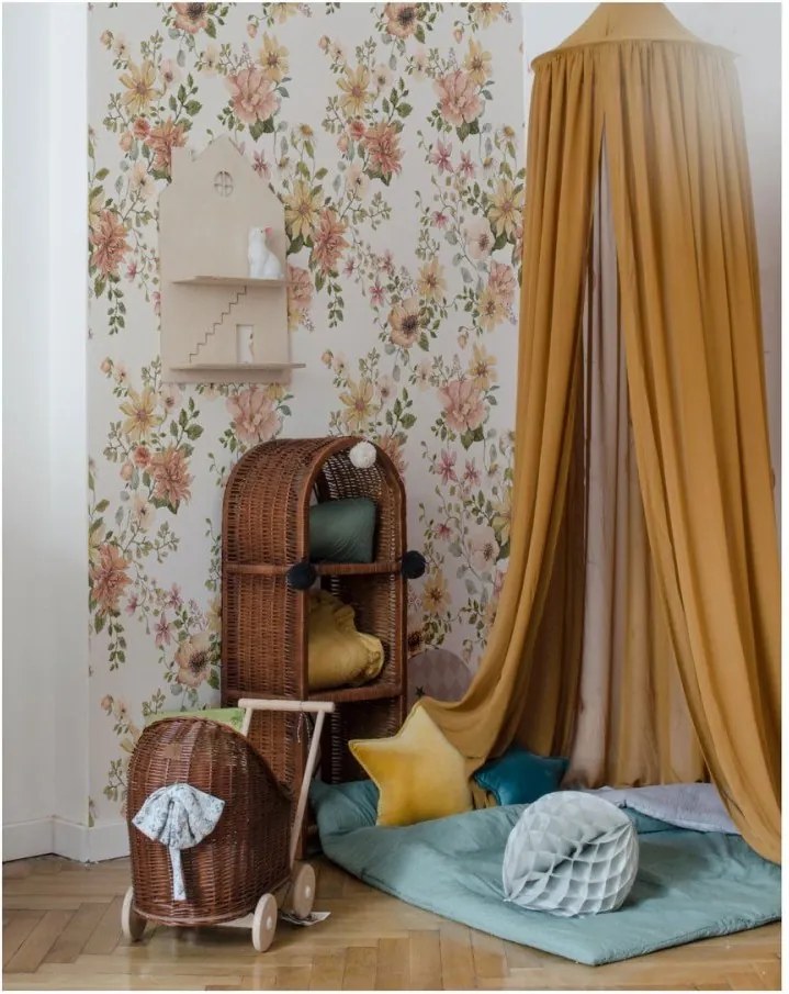 Tapeta anglická záhrada 280x50 cm