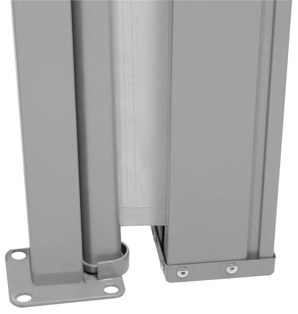 Bočná markíza 180 x 350 cm SPRINGOS AW0006 - sivá