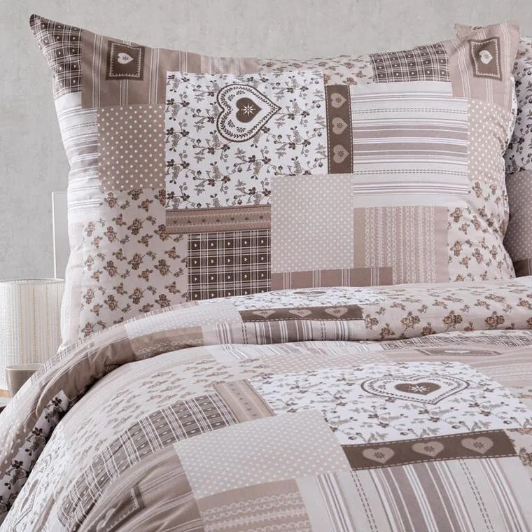 Bavlnené posteľné obliečky PATCHWORK
