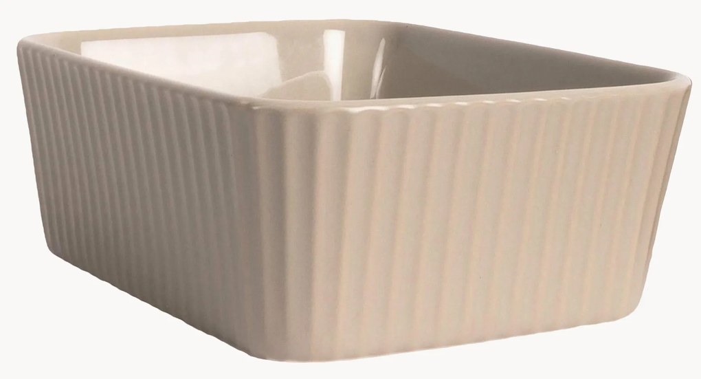 Zapekacie misky's drážkovaným povrchom Flora, 2 ks