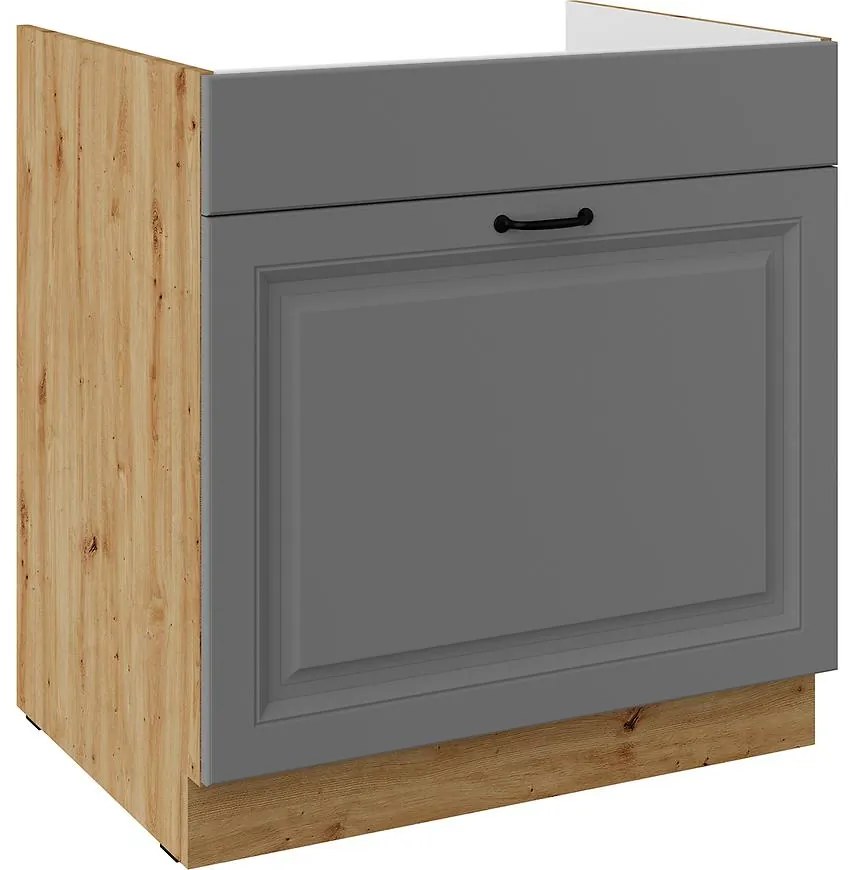 Kuchynská skrinka Stilo dustgrey/artisan 80ZL 1S BB