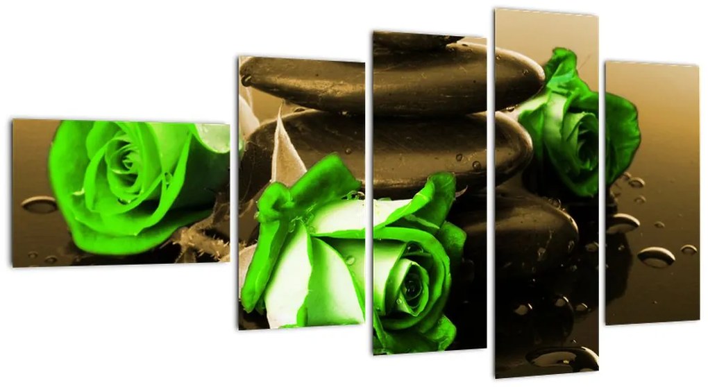 Lávové kamene - obraz