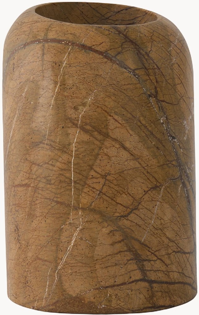 Mramorová váza Boulder, V 21 cm