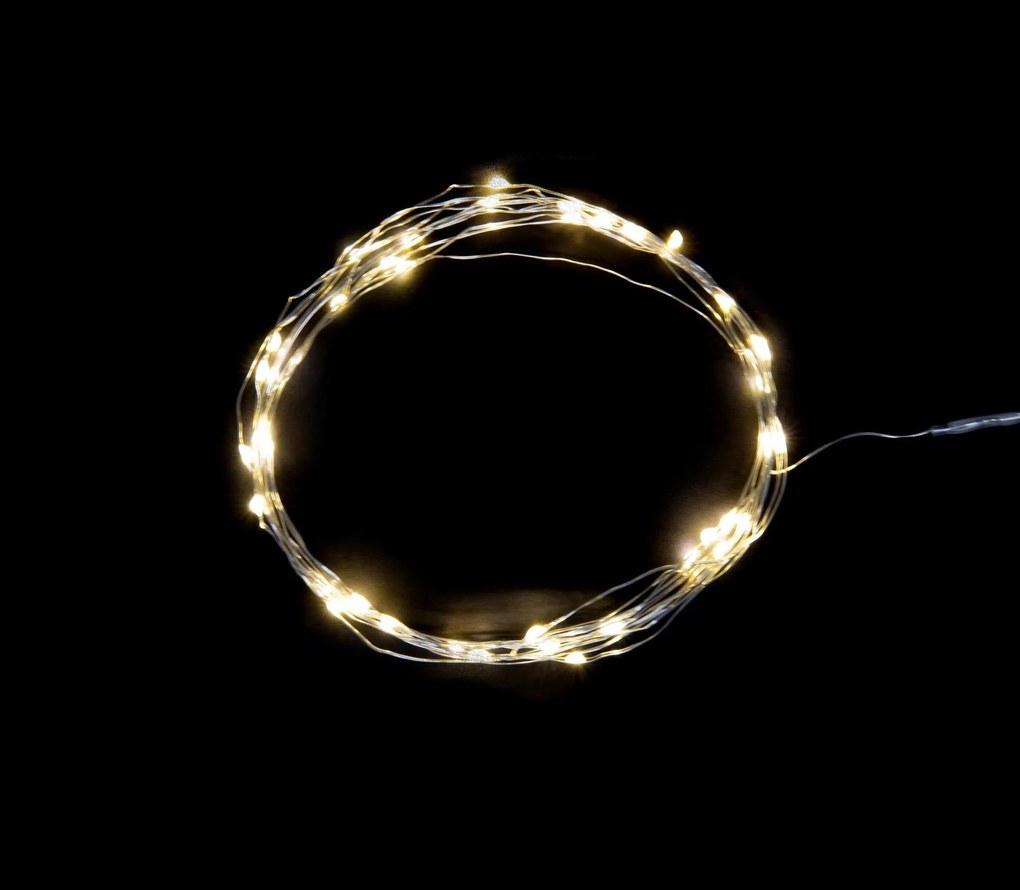 IB LAURSEN Svetelný LED drôtik s 40timi žiarovkami