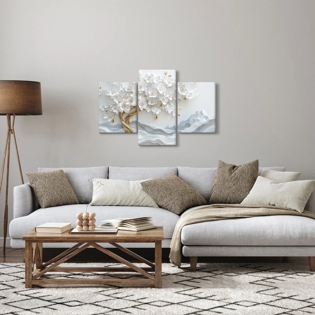 Obraz – 3D elegantný strom života (90x60 cm)