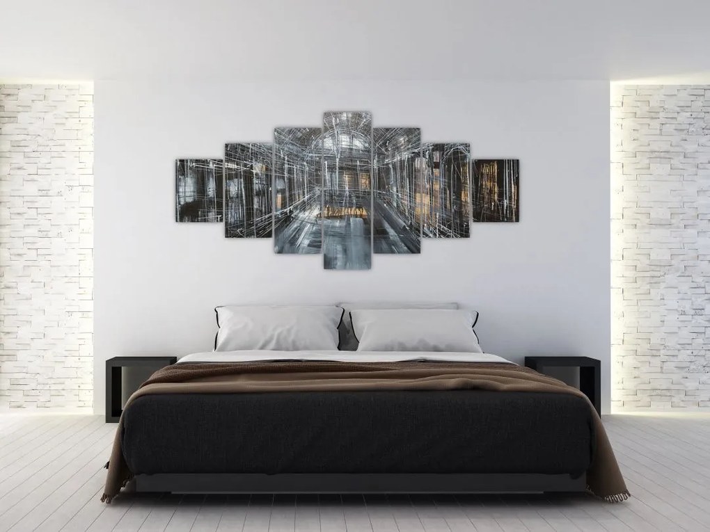 Obraz staničnej haly