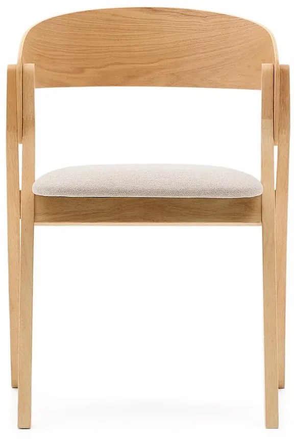 Jedálenská stolička v prírodnej farbe Godia – Kave Home