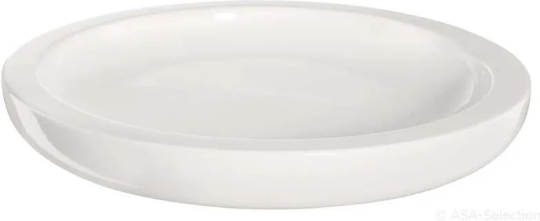 Misa TASTE 40 cm biela, Asa Selection, keramika, V:6 cm P:40 cm, biela lesklá