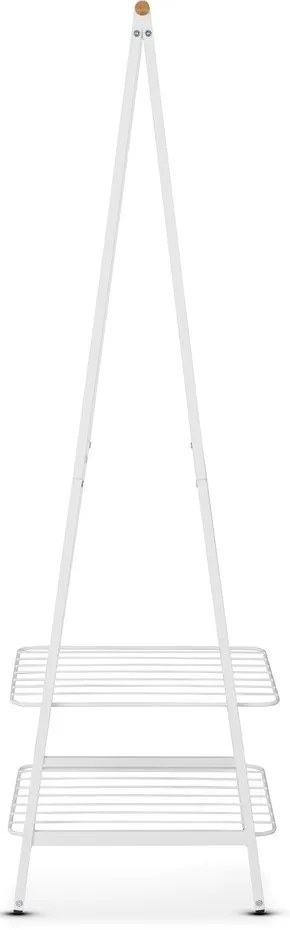 Biely oceľový stojan na oblečenie Linn – Brabantia