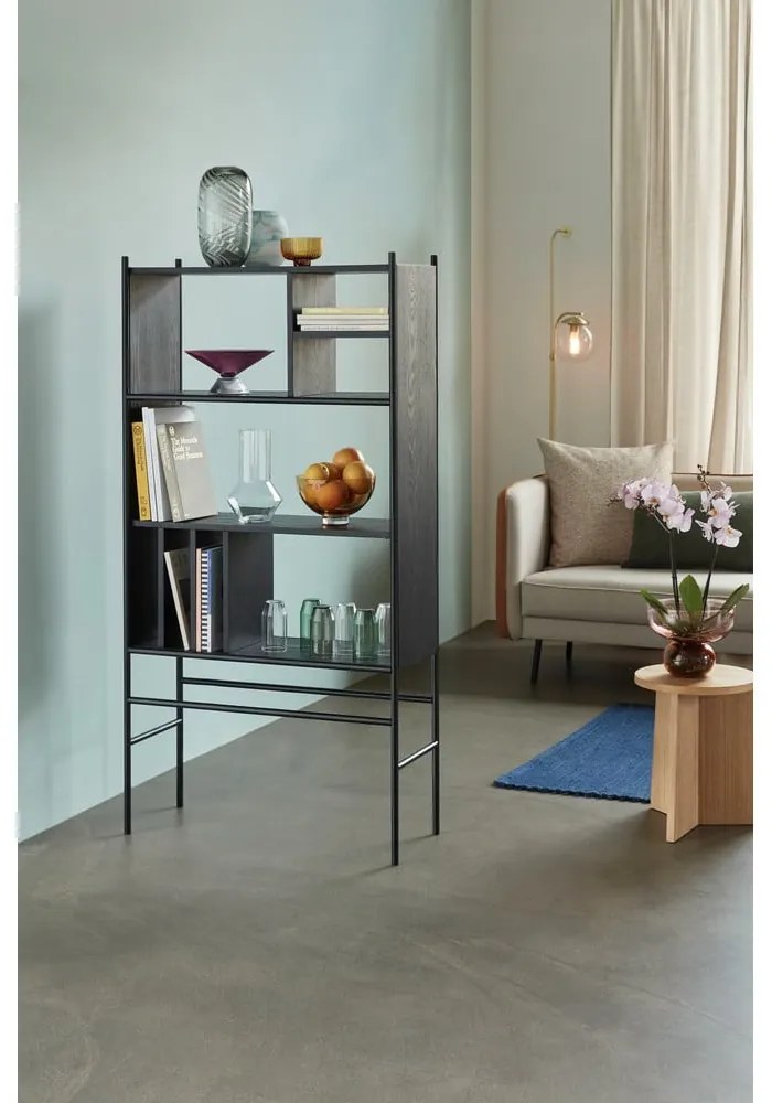 Stolička v dekore duba v prírodnej farbe Split – Hübsch