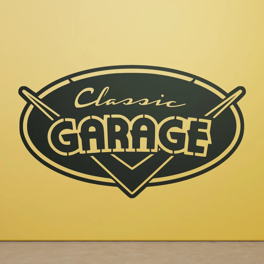 Veselá Stena Samolepka Classic garage