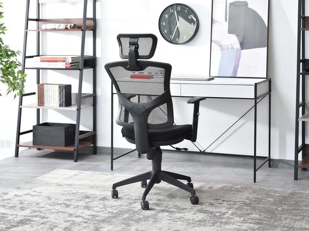 Kreslo Tokjo (čierna). Akcia -19%. Vlastná spoľahlivá doprava až k Vám domov. 1109970