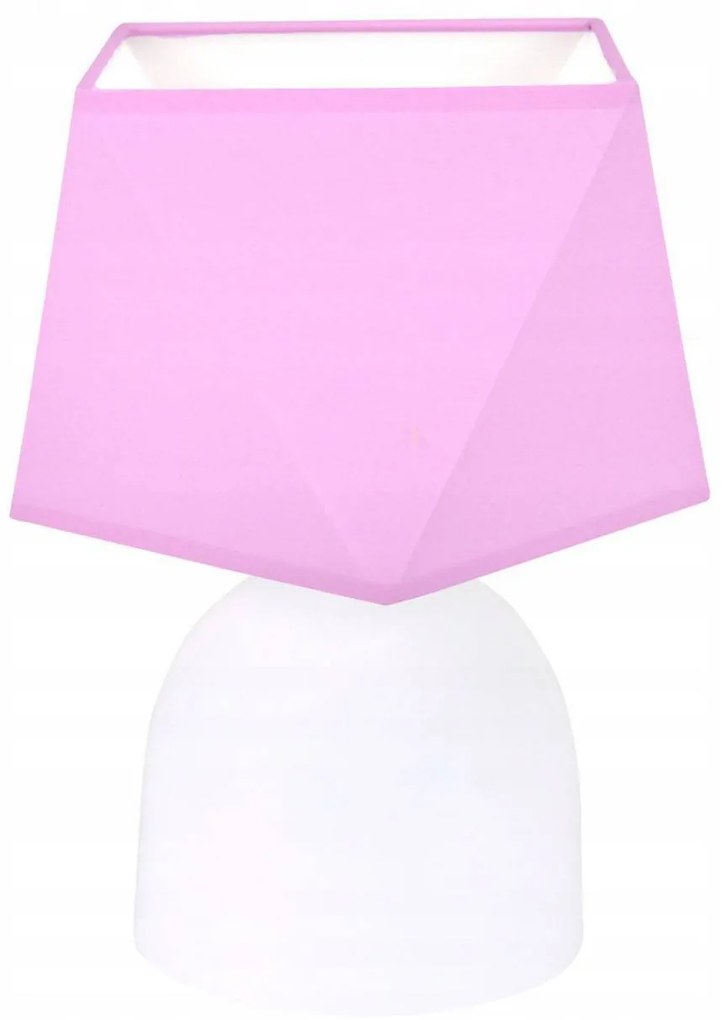 Stolná lampa Diamond, 1x textilné tienidlo (výber z 12 farieb), (výber z 3 farieb konštrukcie), n