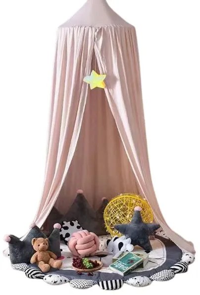 IKO Baldachýnový záves – Teepee stan svetloružový