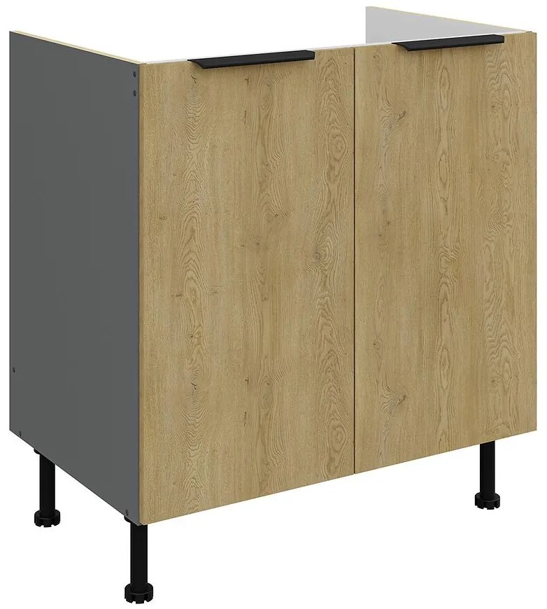 Kuchynská skrinka Cremona Ant 80zl 2f Bb