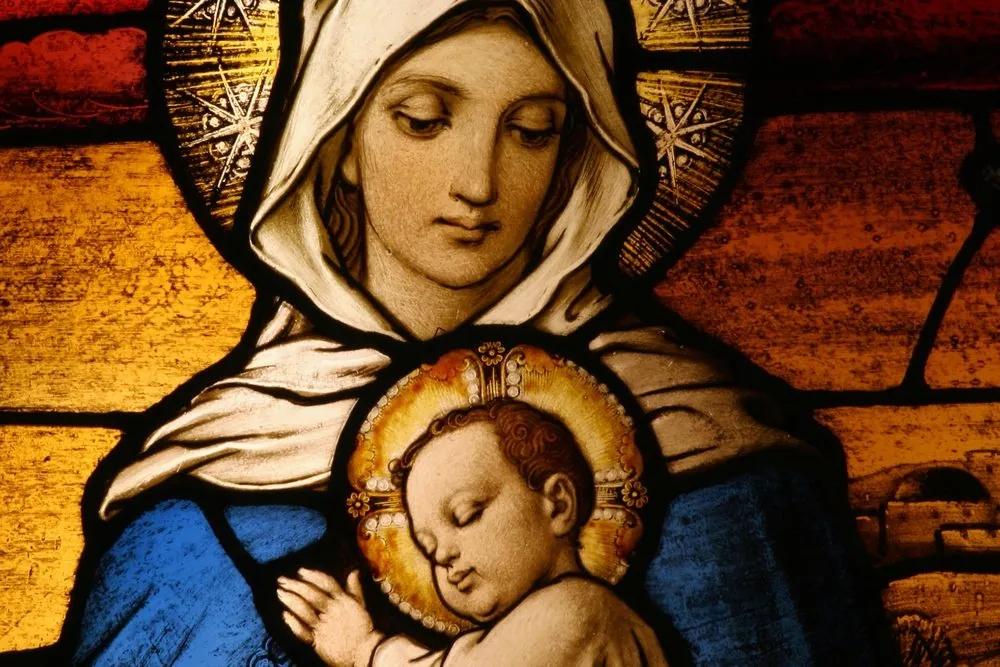 Obraz Panna Mária s Ježiškom - 90x60