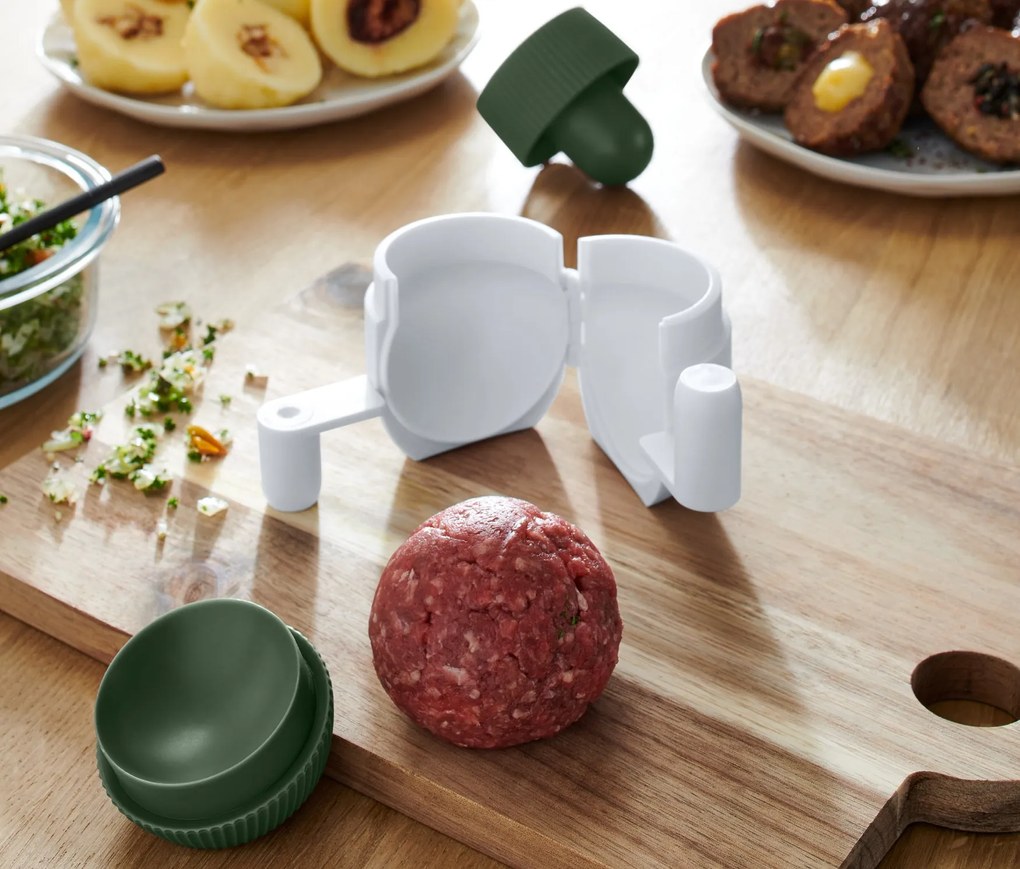 Tvarovač na knedličky a mäsové guľky