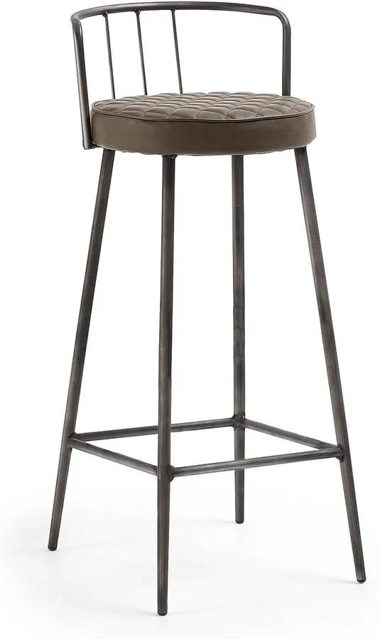 Hnedá barová stolička La Forma, výška 92 cm