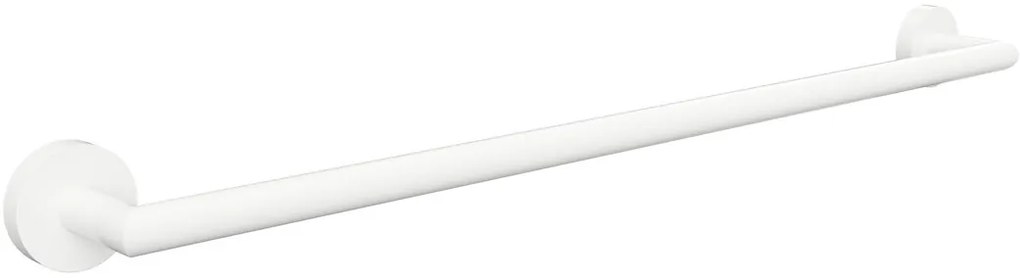 Sapho Sapho, X-ROUND WHITE držiak uterákov 600mm, biela matná, XR404W