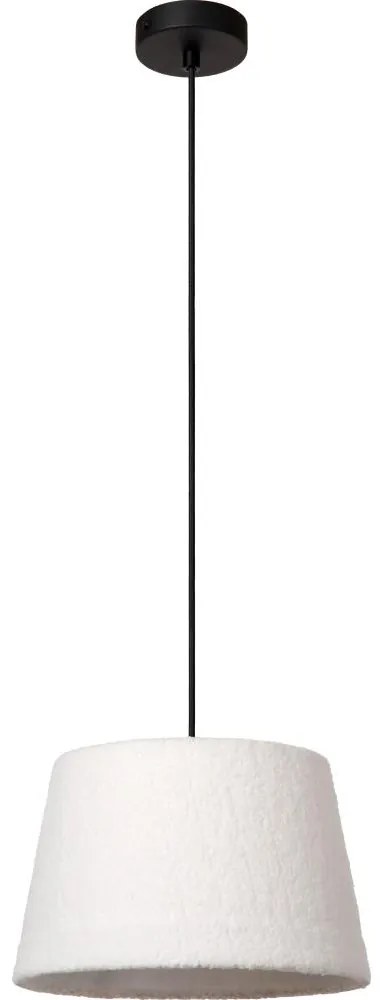 Lucide 10416/01/38 - Luster na lanku WOOLLY 1xE27/60W/230V krémová