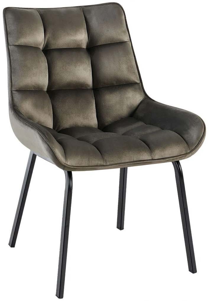 Stolička Saranda zamat - antracit