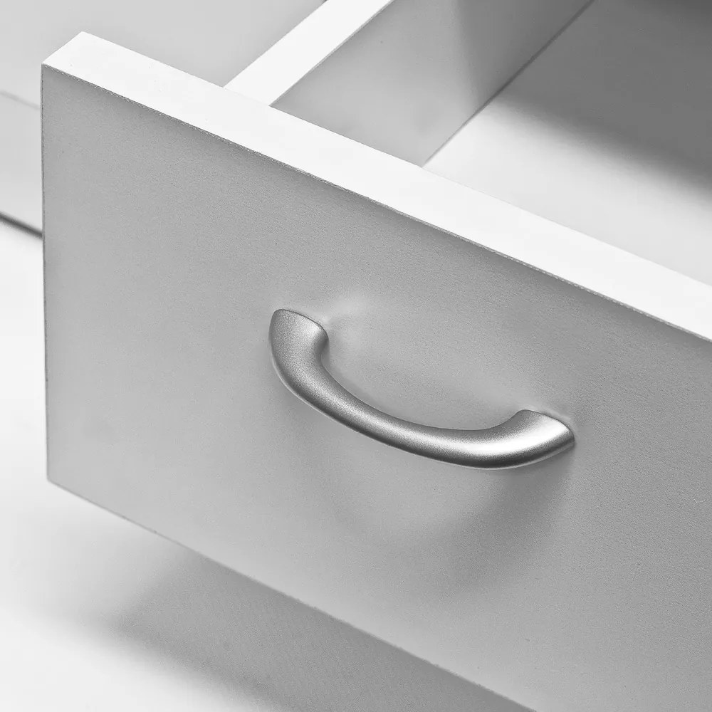 Skrinka pod umývadlo s 3 zásuvkami SILKE, 63x30x54cm, biela Casaria