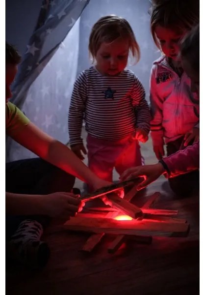 Ledlenser KIDCAMP6 RAINBOW - stmievateľná prenosná LED lampa LED/3xAAA IP44 modrá