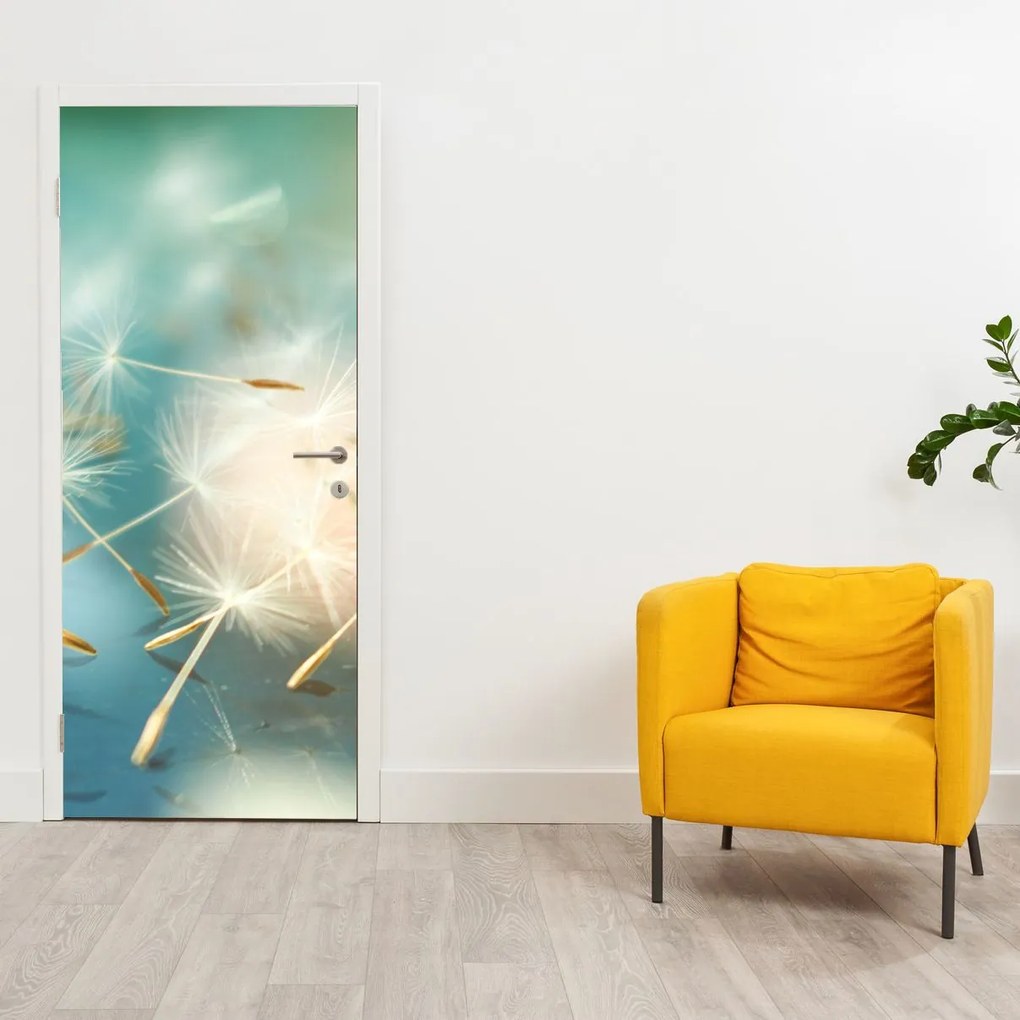 Fototapeta na dvere - Šťastíčka (95x205cm)