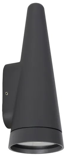 Lucide 27803/01/29- Vonkajšie nástenné svietidlo WIZARD 1xGU10/35W/230V IP54 čierna