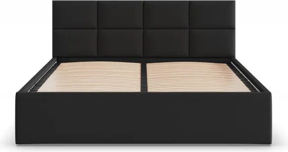 Manželská posteľ BORGO 160×200 cm čierna