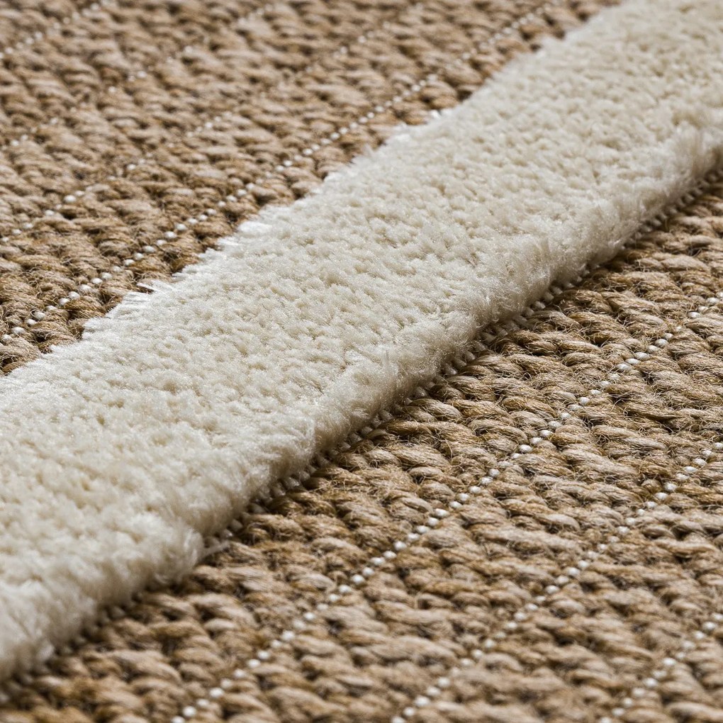 Dywany Łuszczów, Kusový koberec Spark 0686A beige/cream, 80x150, béžová, chodba / predsieň