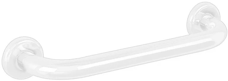 BISK Erga Niagara, madlo rovné 305 mm, biela lesklá, ERG-04811