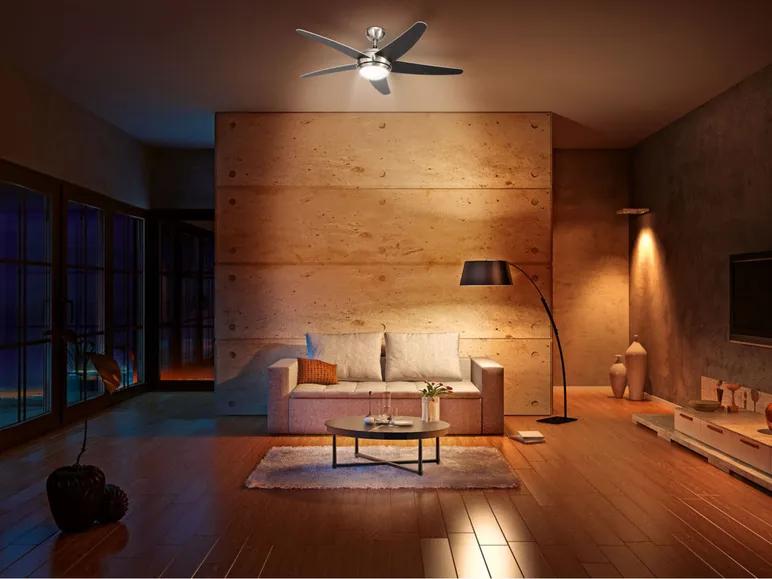 LIVARNO home Stropný ventilátor s LED svietidlom  (100347439)