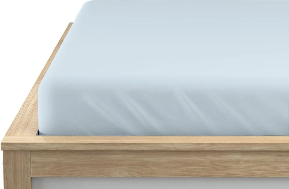 Jersey plachta s lycrou strieborná 90 x 200 cm