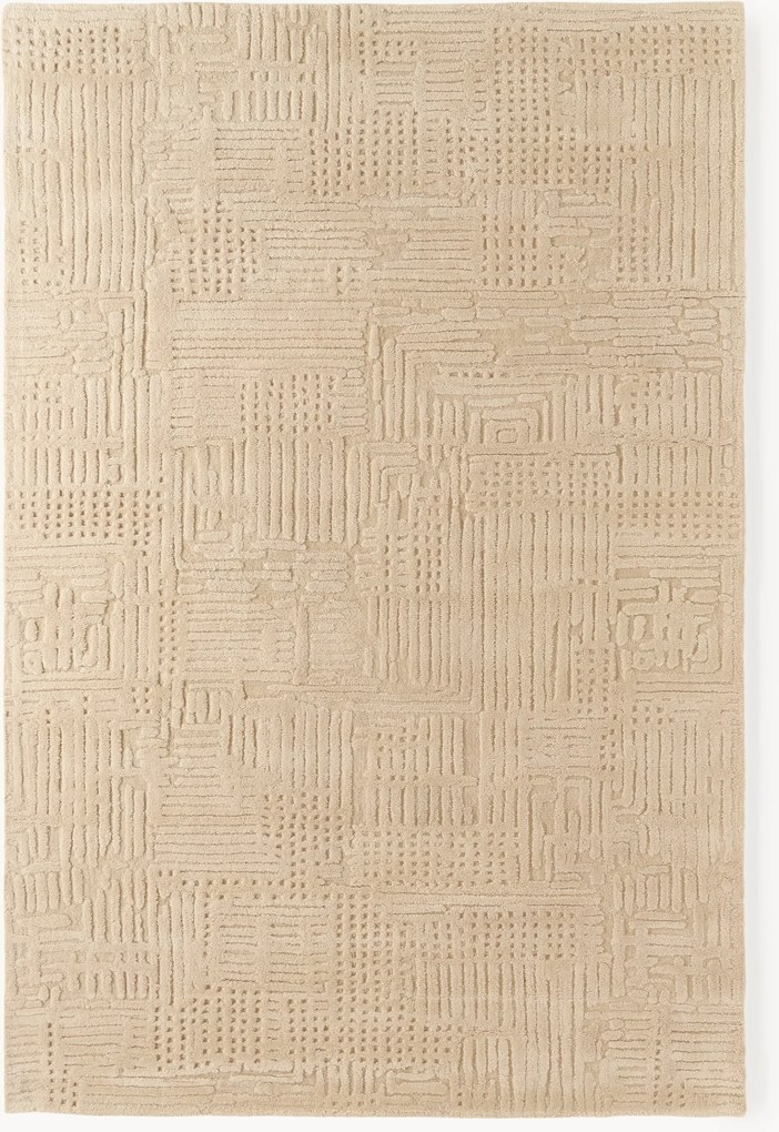 Ručne tuftovaný vlnený koberec Merima