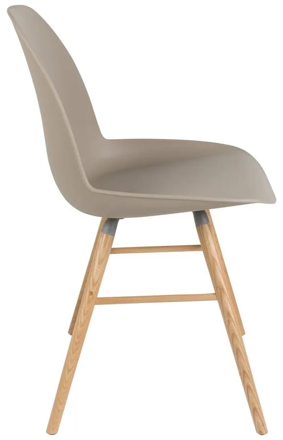 Béžové jedálenské stoličky v súprave 2 ks Albert – Zuiver