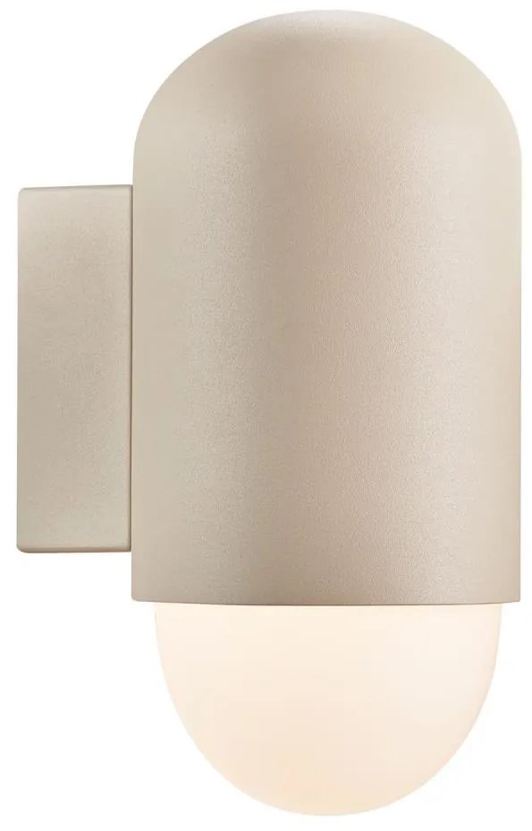 Nordlux - Vonkajšie nástenné svietidlo HEKA 1xE27/60W/230V IP54 béžová