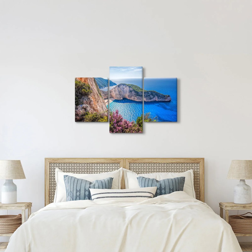Obraz - Pláž Navagio, Grécko (90x60 cm)