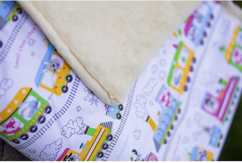 Detská deka z ovčieho rúna 03